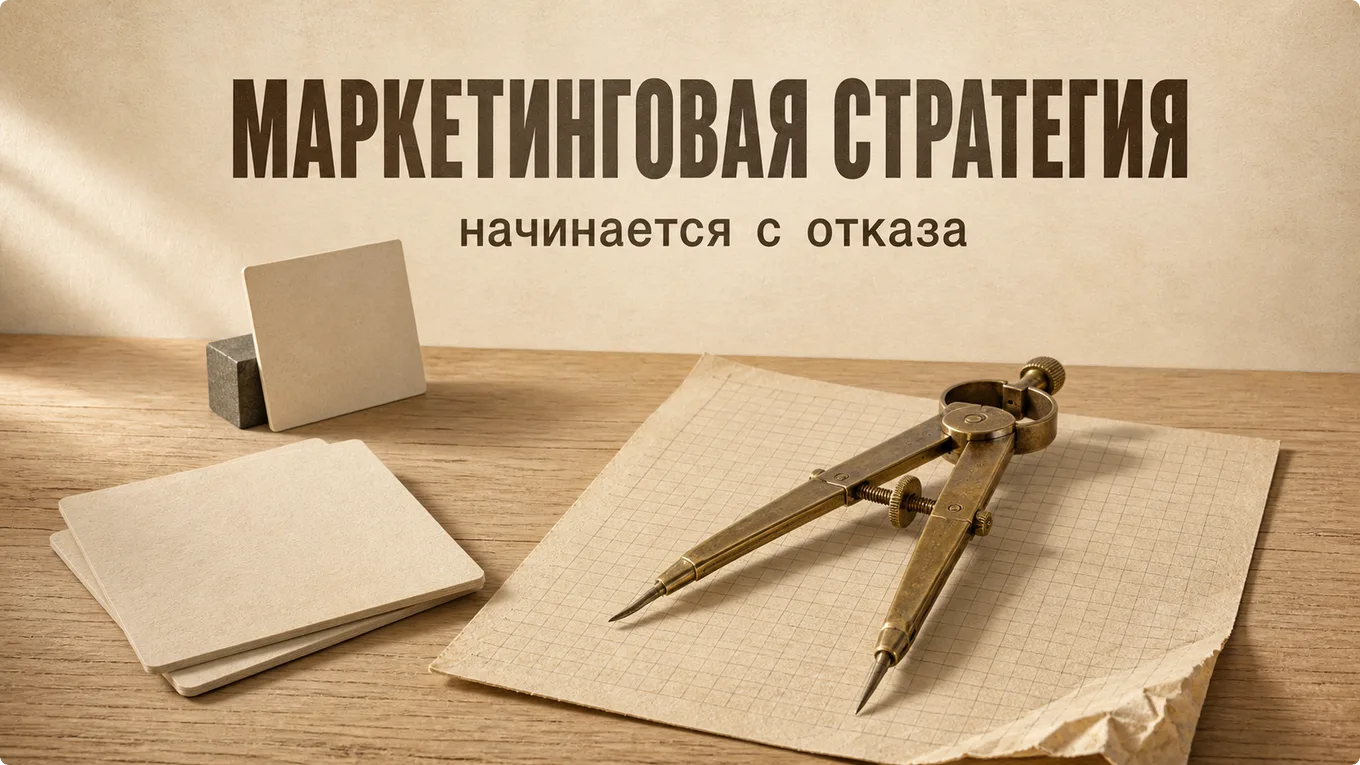 Латунный циркуль на миллиметровой бумаге, рядом две отложенные лицом вниз карточки и одна стоящая